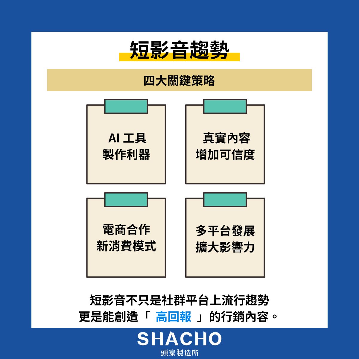 短影片趨勢